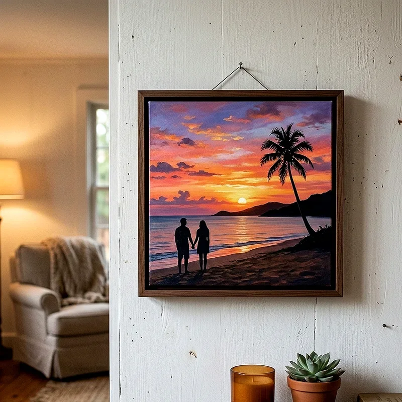 Date Night Canvas Painting Ideas