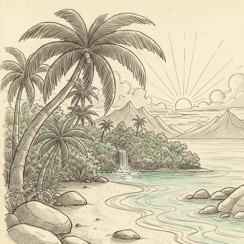 Landscape Drawing Ideas