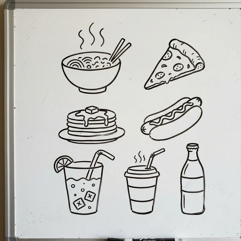 Easy Whiteboard Drawing Ideas