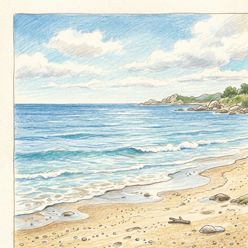 Sea Drawing Ideas