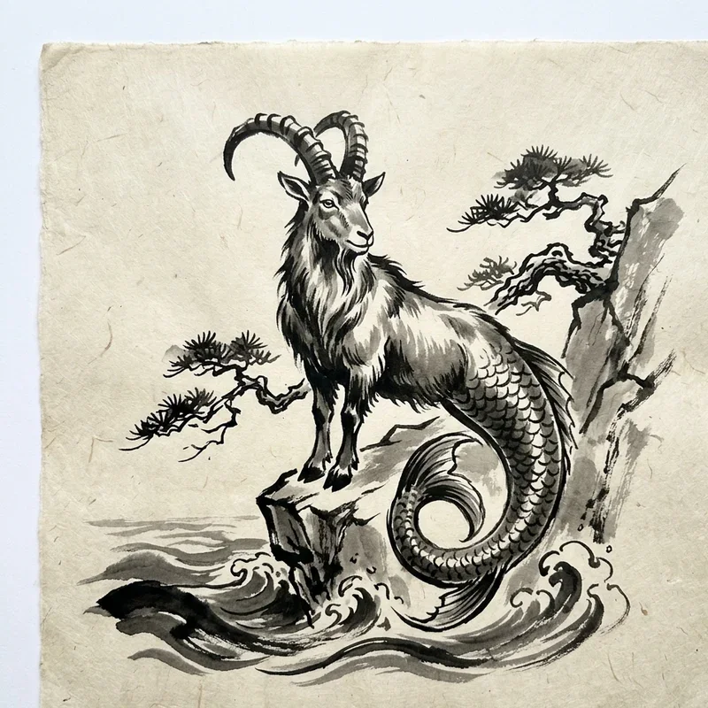 Capricorn Drawing Ideas
