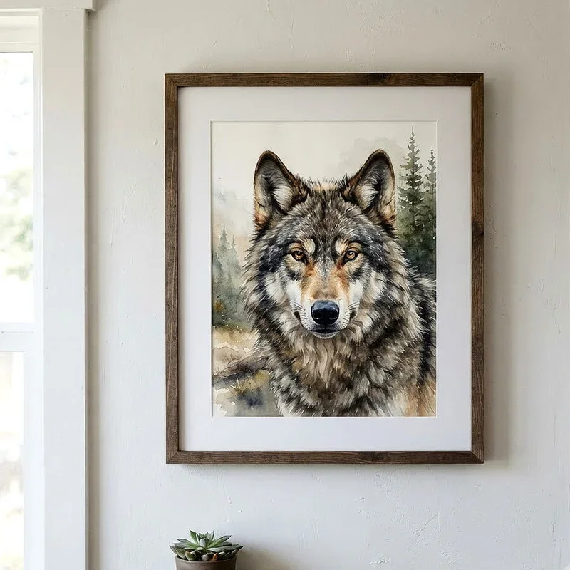 Wolf Painting Ideas