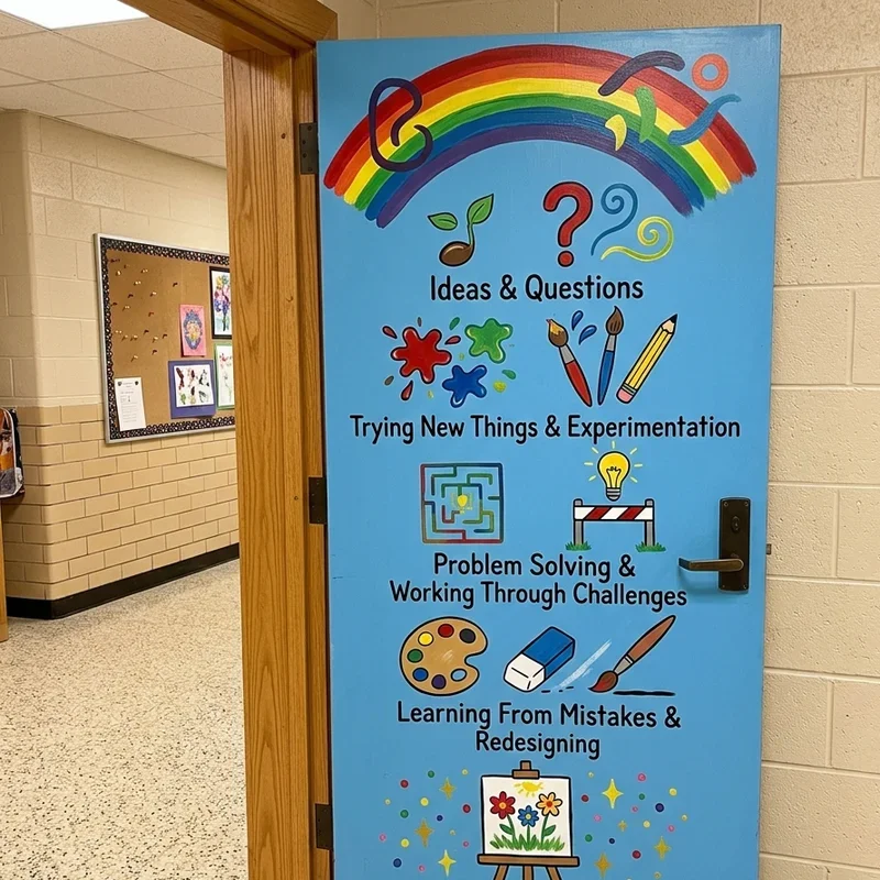 Art Classroom Door Ideas