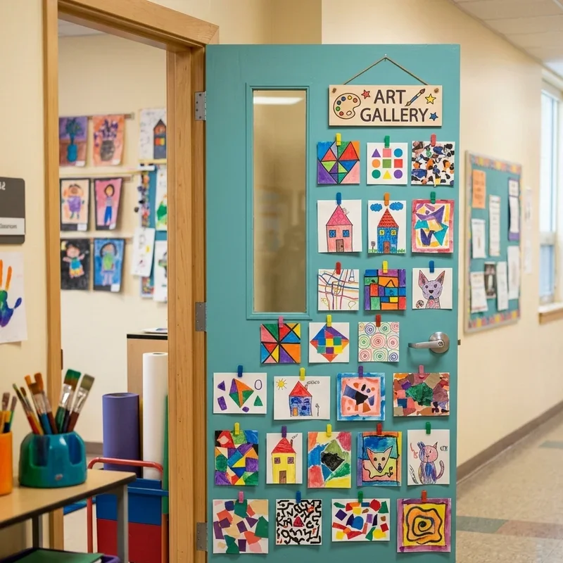 Art Classroom Door Ideas
