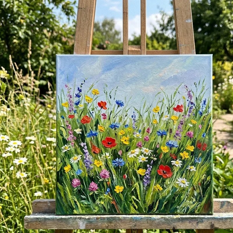 Grass Painting Ideas