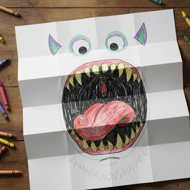 Folding Surprise Drawing Ideas