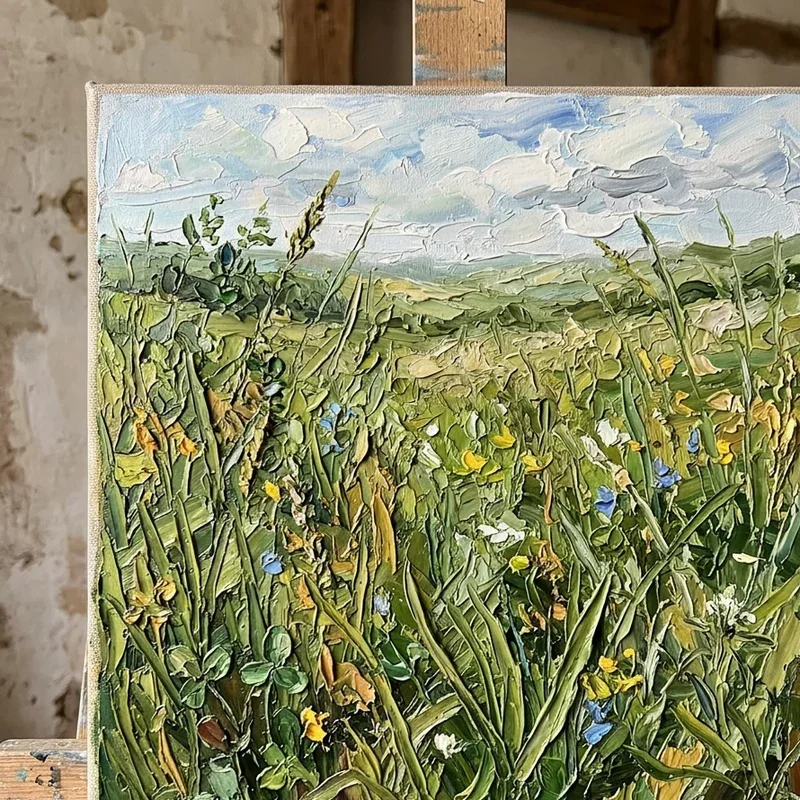 Grass Painting Ideas