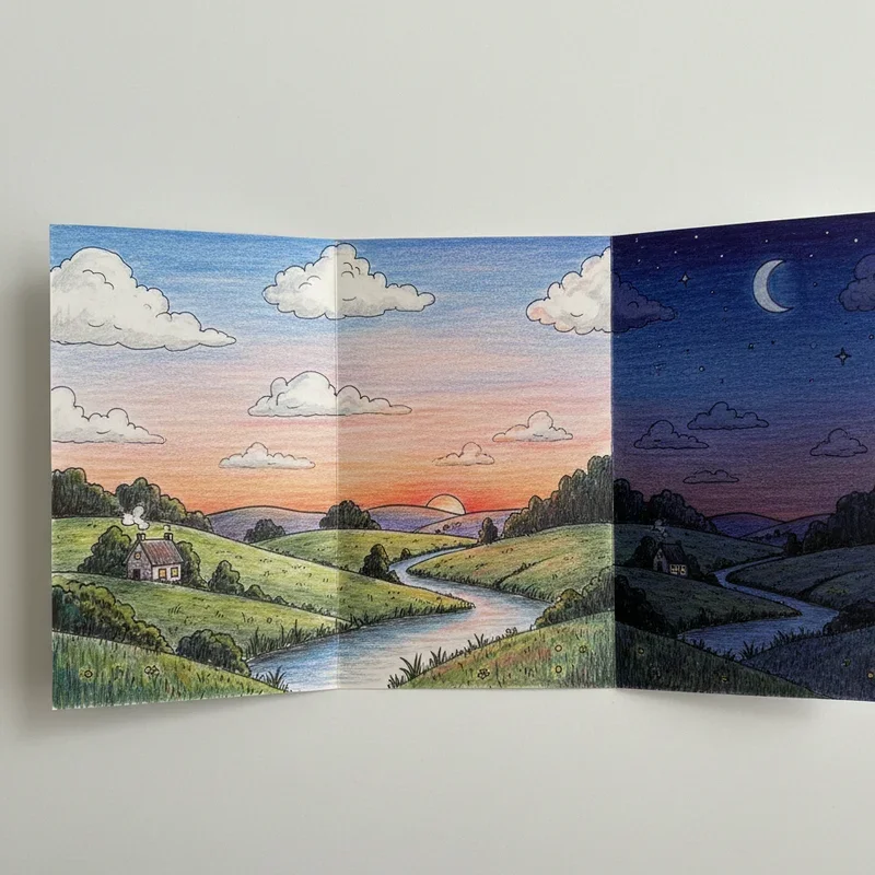 Folding Surprise Drawing Ideas