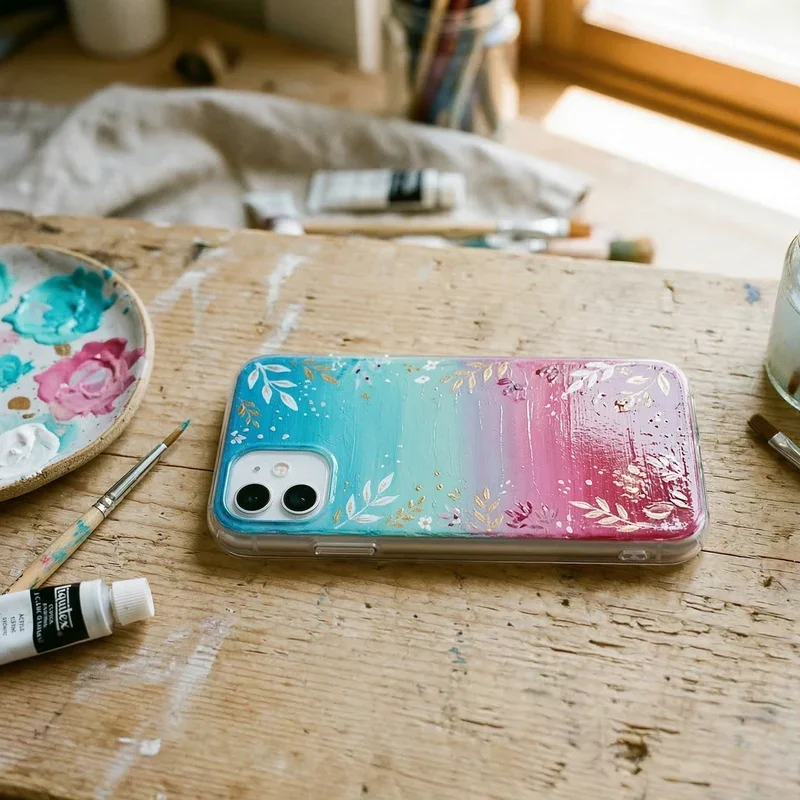 Acrylic Phone Case Painting Ideas
