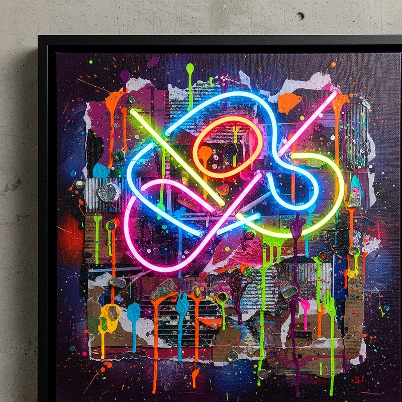 Neon Painting Ideas