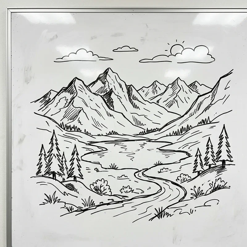 Easy Whiteboard Drawing Ideas