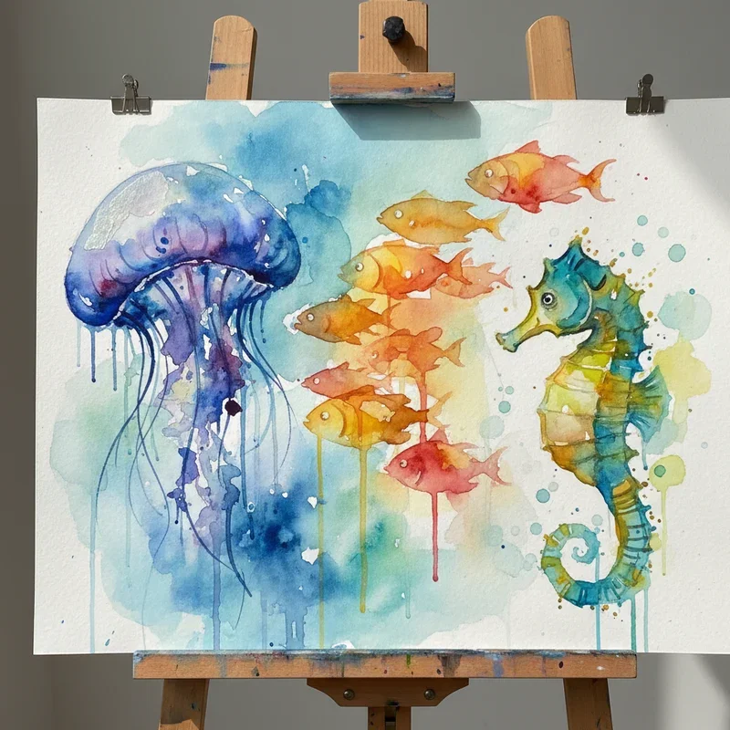 Water Painting Ideas