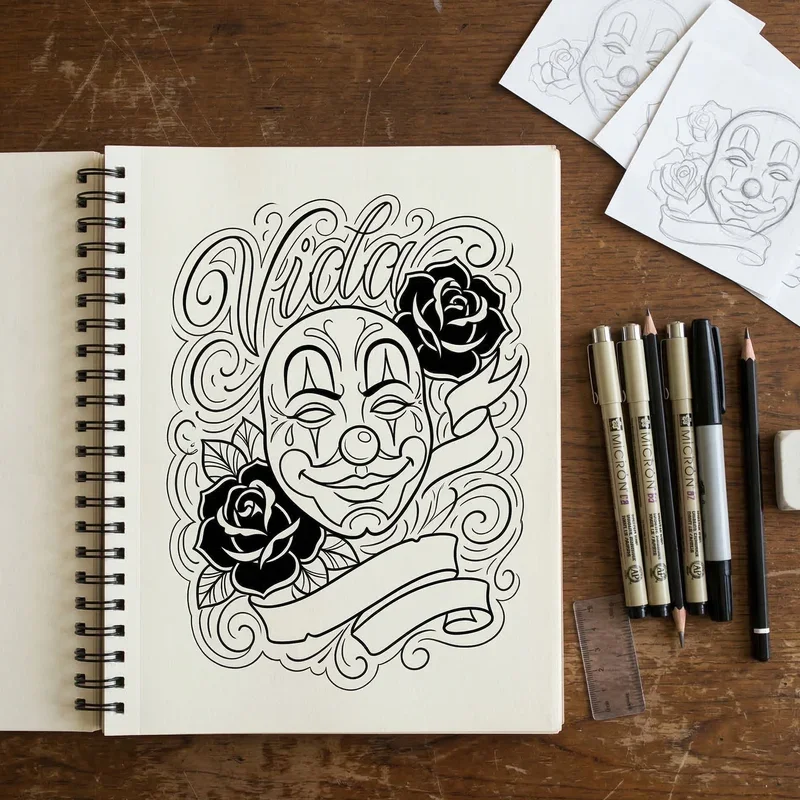 Easy Chicano Drawing Ideas