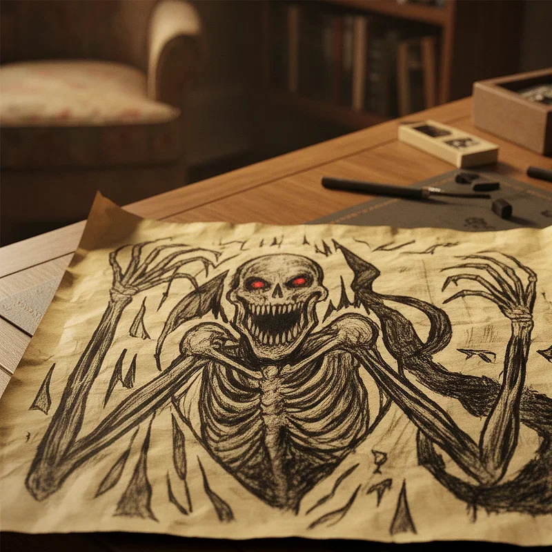 15 Scary Drawing Ideas for Creepy and Spine Chilling Art