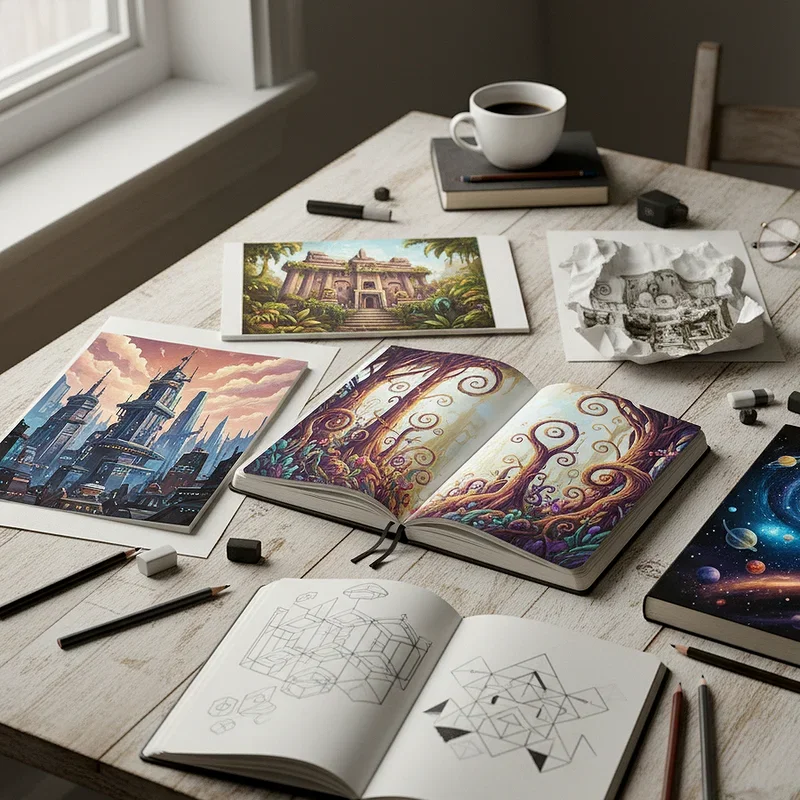 15 Background Drawing Ideas to Enhance Your Art