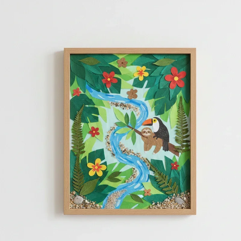 Easy Rainforest Art Ideas