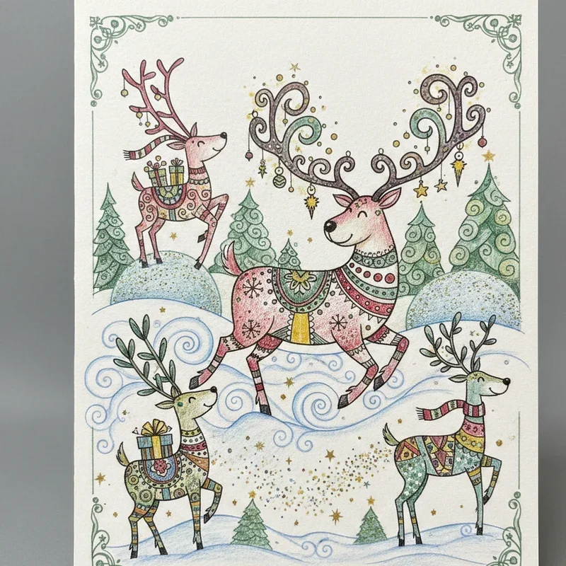 Christmas Card Drawing Ideas