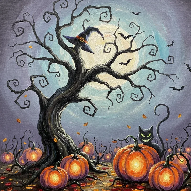 15 Halloween Art Ideas to Bring Spooky Charm to Your Home