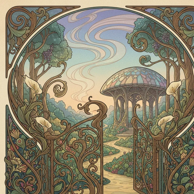 How to Draw Art Nouveau