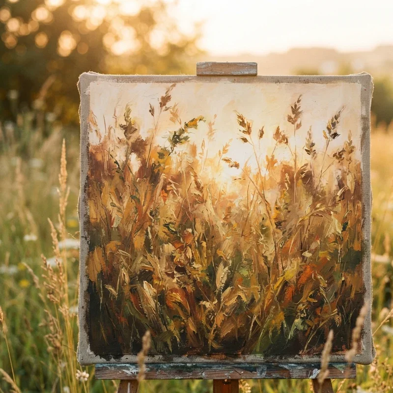 Grass Painting Ideas