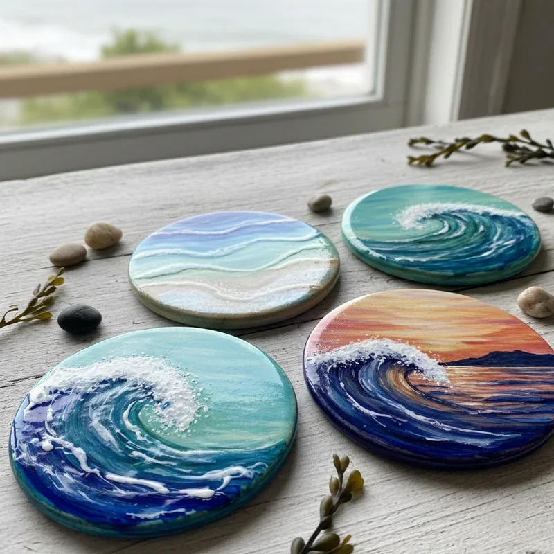 Coaster Painting Ideas
