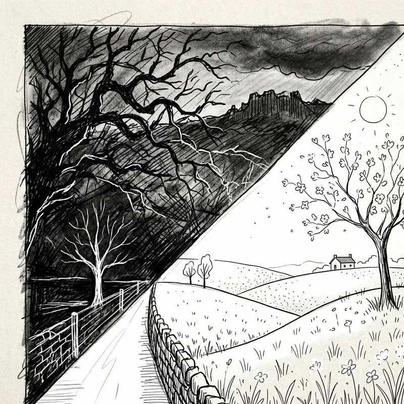 Contrast Drawing Ideas