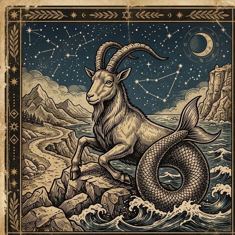 Capricorn Drawing Ideas