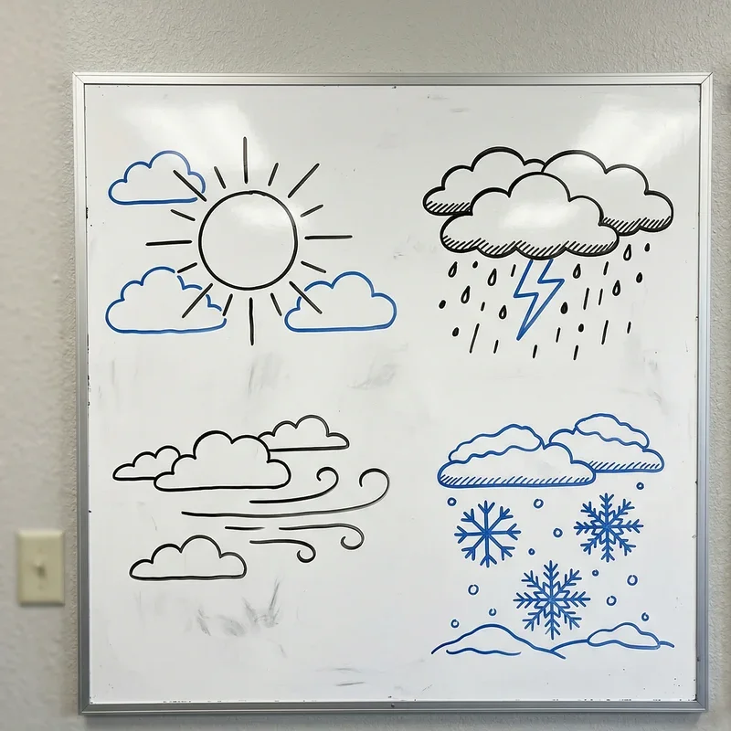 Easy Whiteboard Drawing Ideas