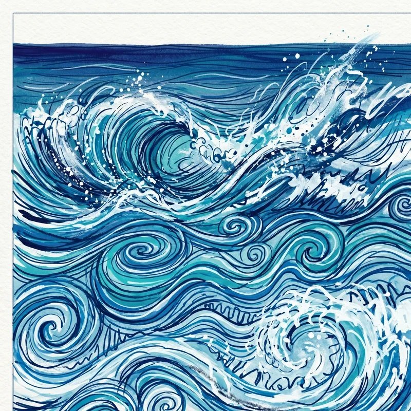 Sea Drawing Ideas
