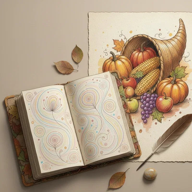 Thanksgiving Drawing Ideas