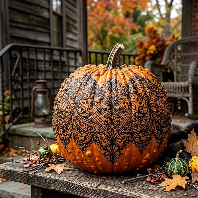 Bumpy Pumpkin Painting Ideas