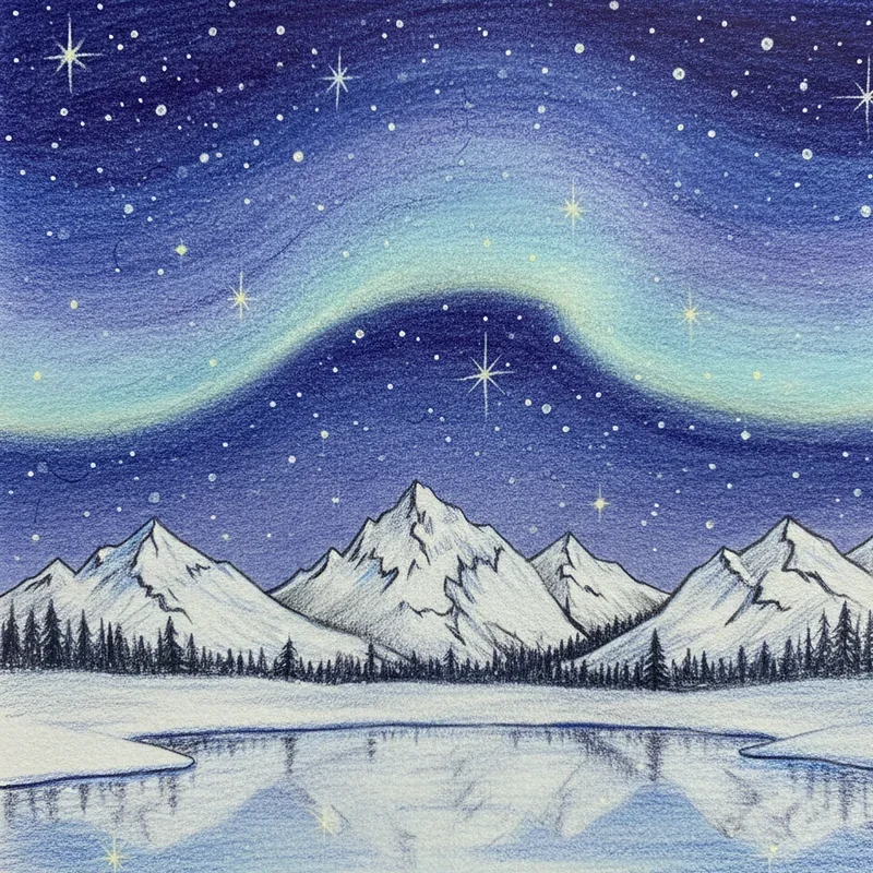 Winter Drawing Ideas