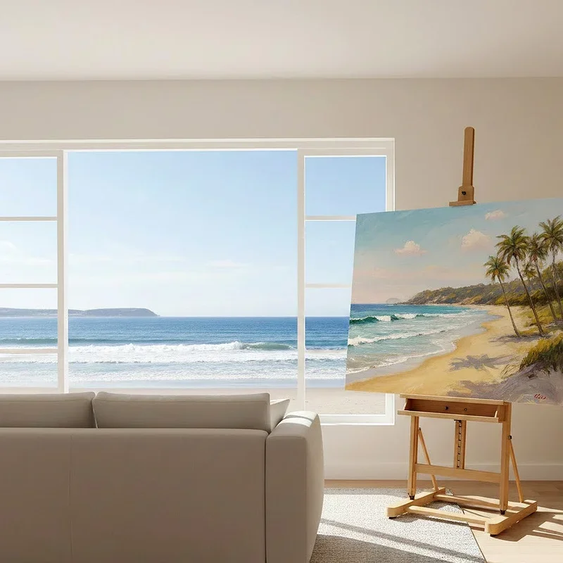 15 Beach Painting Ideas for Relaxing Coastal Artwork