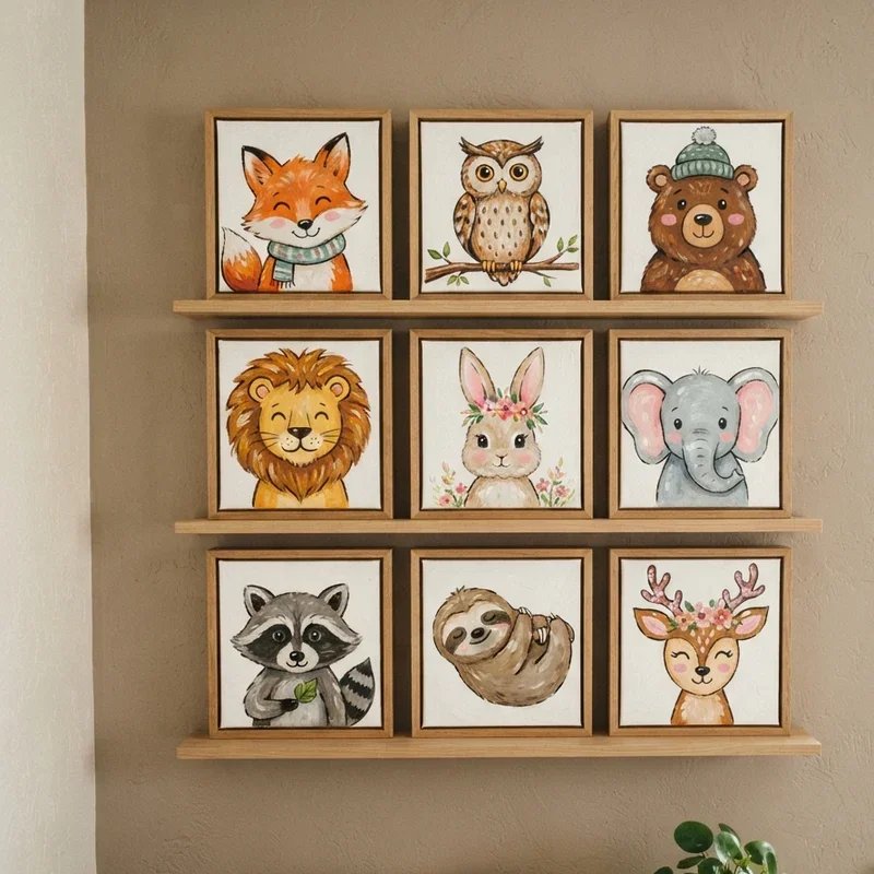 Canvas Cartoon Painting Ideas