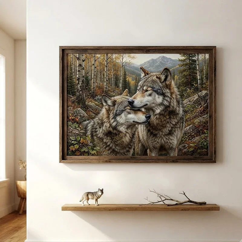 Wolf Painting Ideas