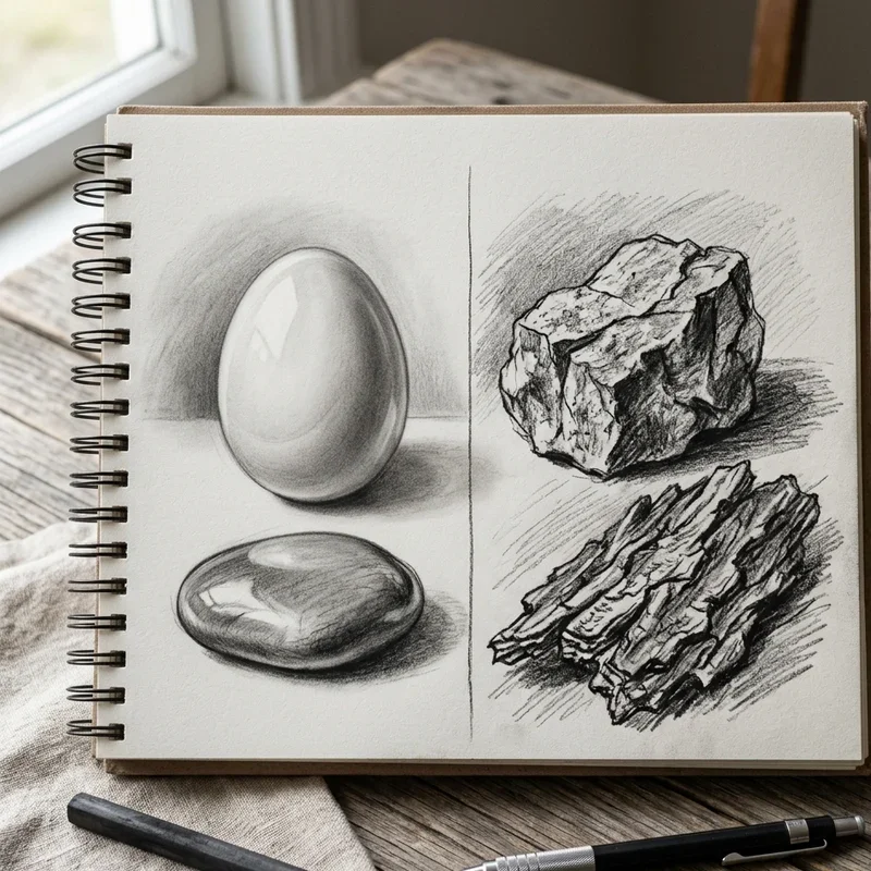 Contrast Drawing Ideas