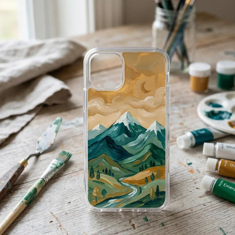 Acrylic Phone Case Painting Ideas