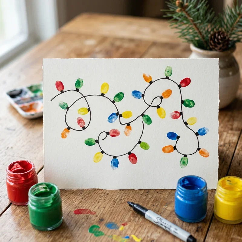 Easy Christmas Art Ideas