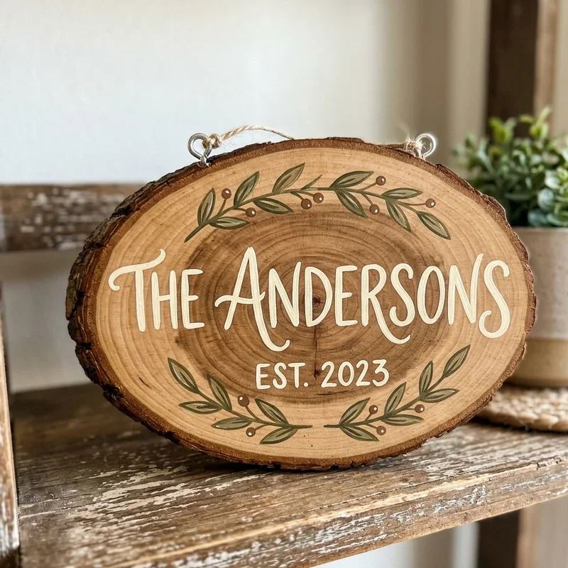 Wood Slice Painting Ideas