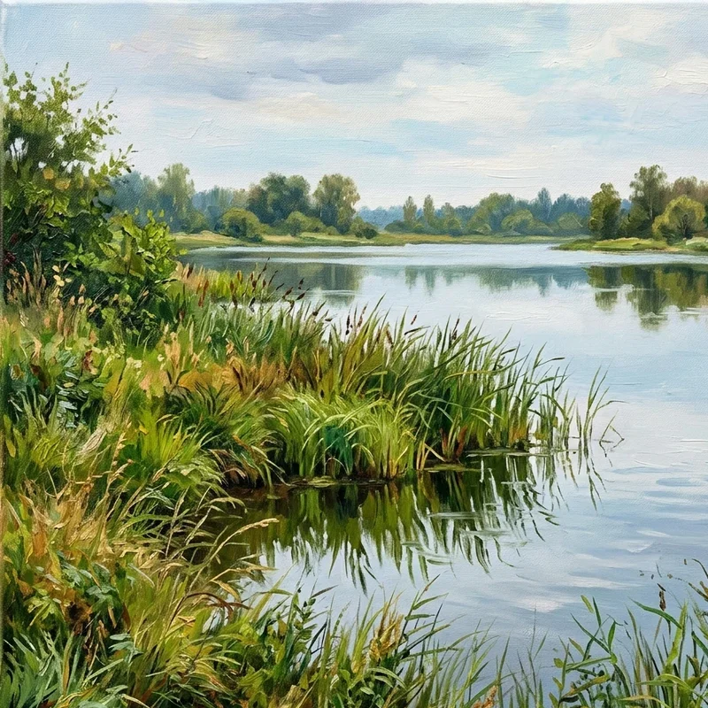 Grass Painting Ideas