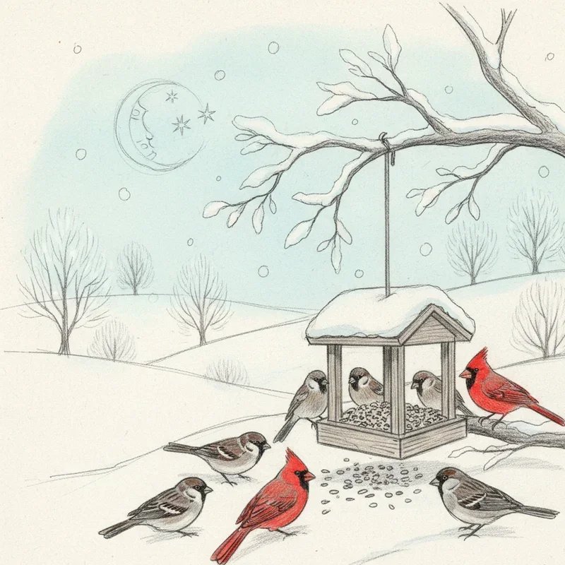 Winter Drawing Ideas