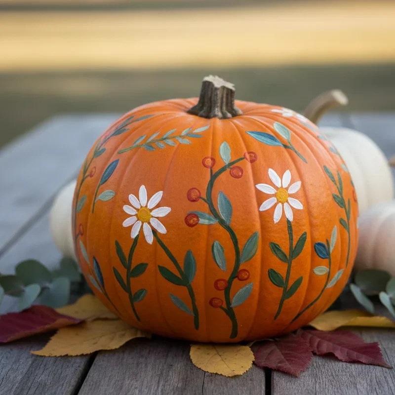 Easy Creative Pumpkin Painting Ideas
