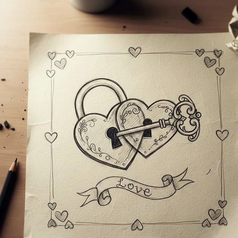 Valentine Drawing Ideas