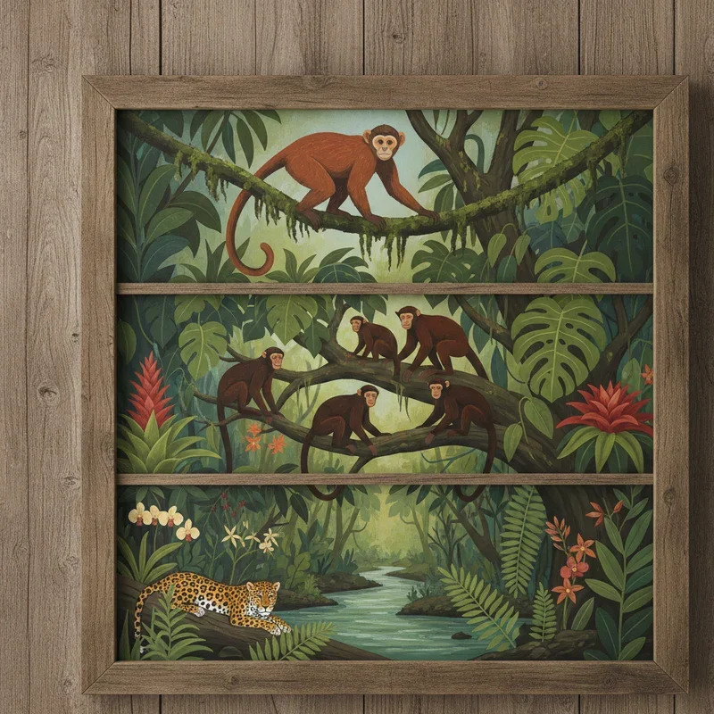 Easy Rainforest Art Ideas