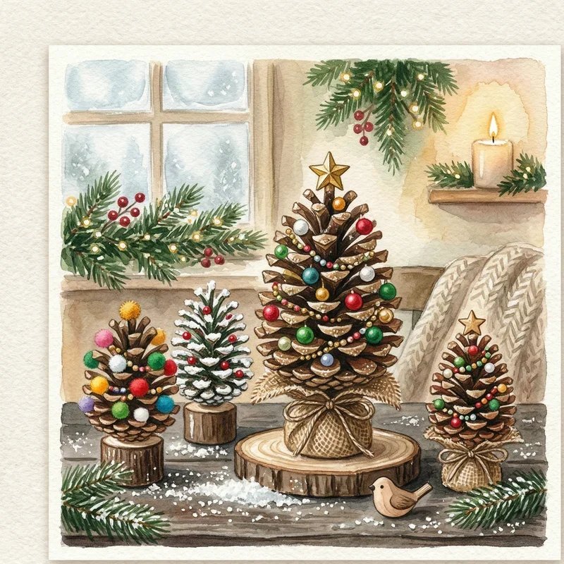 Easy Christmas Art Ideas
