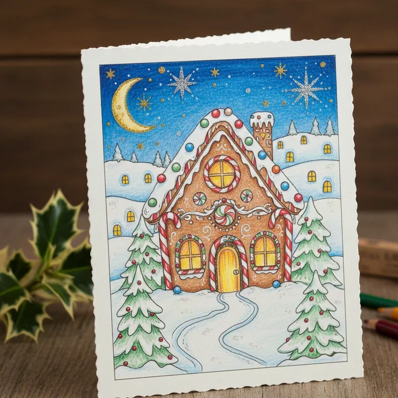 Christmas Card Drawing Ideas