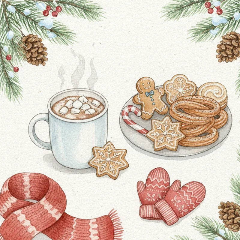 Winter Drawing Ideas