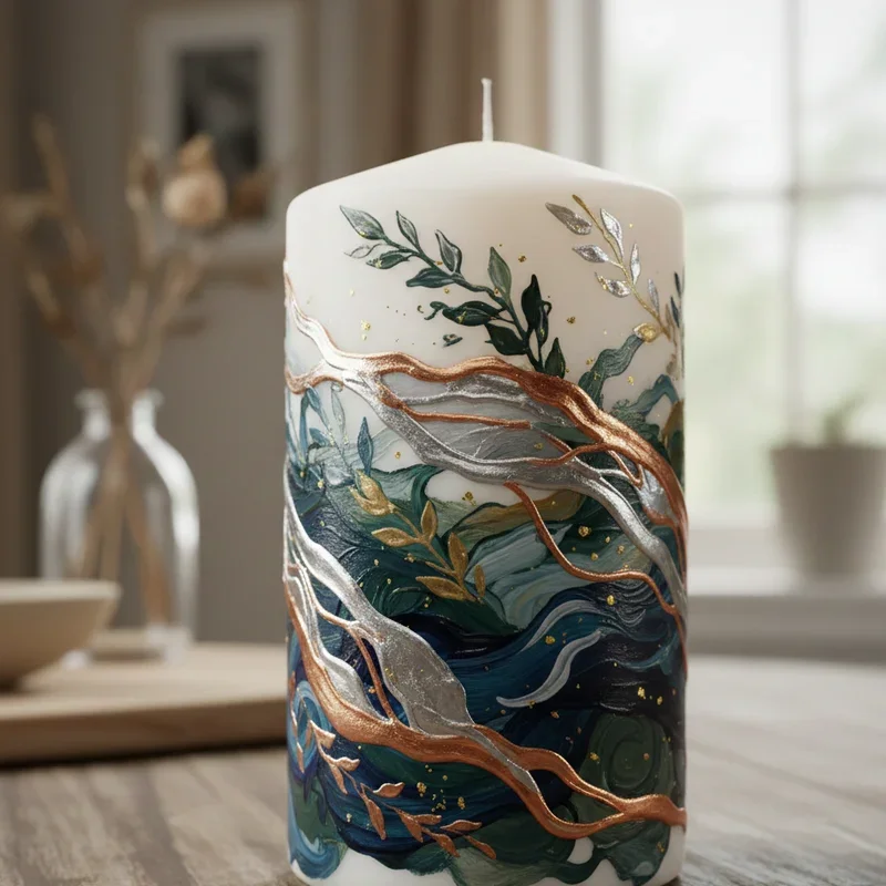 Candle Painting Ideas