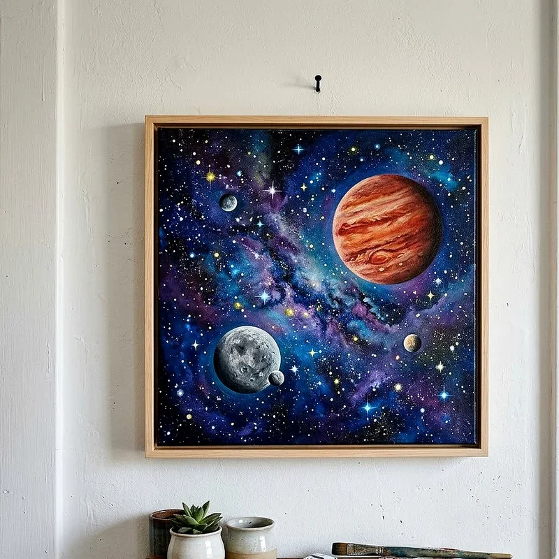 Easy Galaxy Painting Ideas