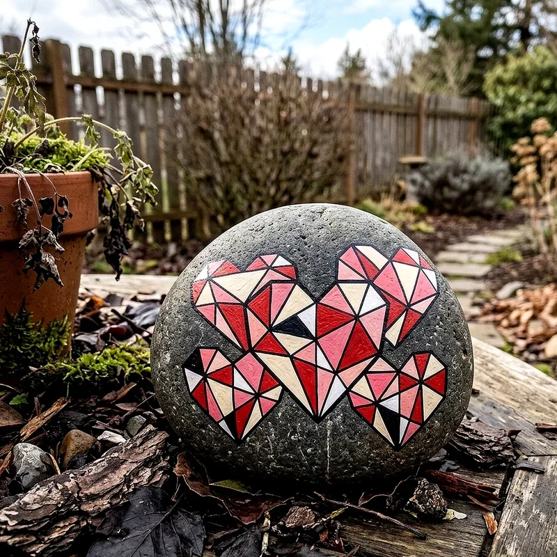 Valentine's Day Rock Painting Ideas